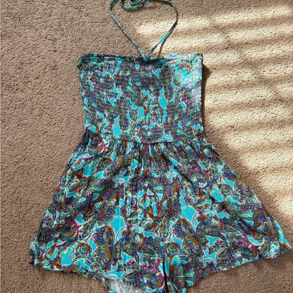 Wild Fable Multicolor Paisley Kids Romper